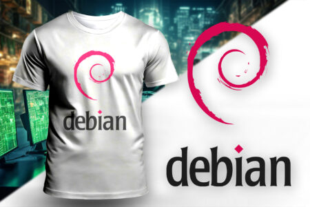 debian biala <span class="HwtZe" lang="en" xml:lang="en"><span class="jCAhz ChMk0b"><span class="ryNqvb">Linux Debian - koszulka męska</span></span></span>