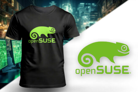 opensuse czarna <span class="HwtZe" lang="en" xml:lang="en"><span class="jCAhz ChMk0b"><span class="ryNqvb">Linux openSUSE - koszulka męska</span></span></span>